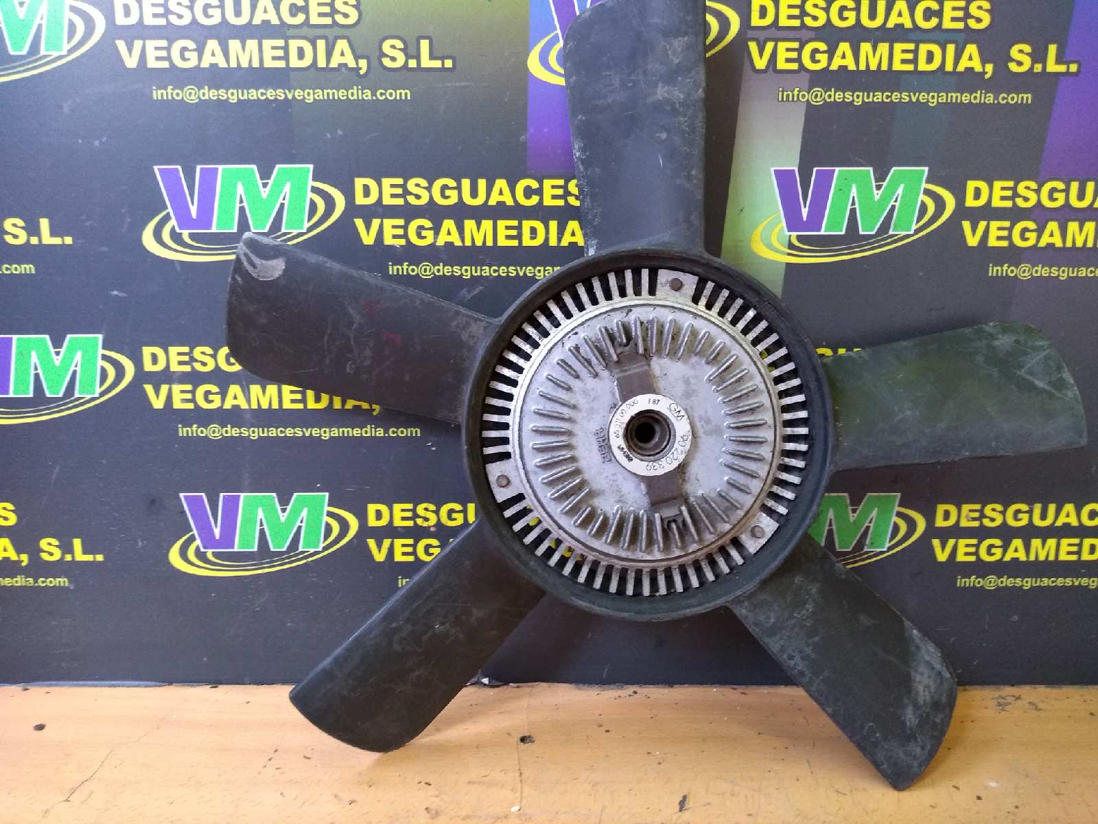 Ventilador viscoso motor