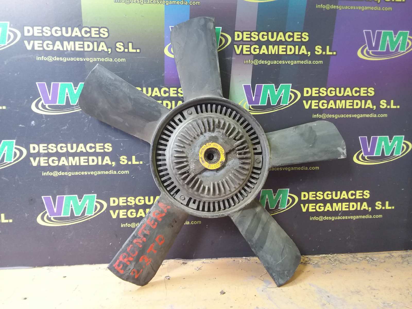 Ventilador viscoso motor