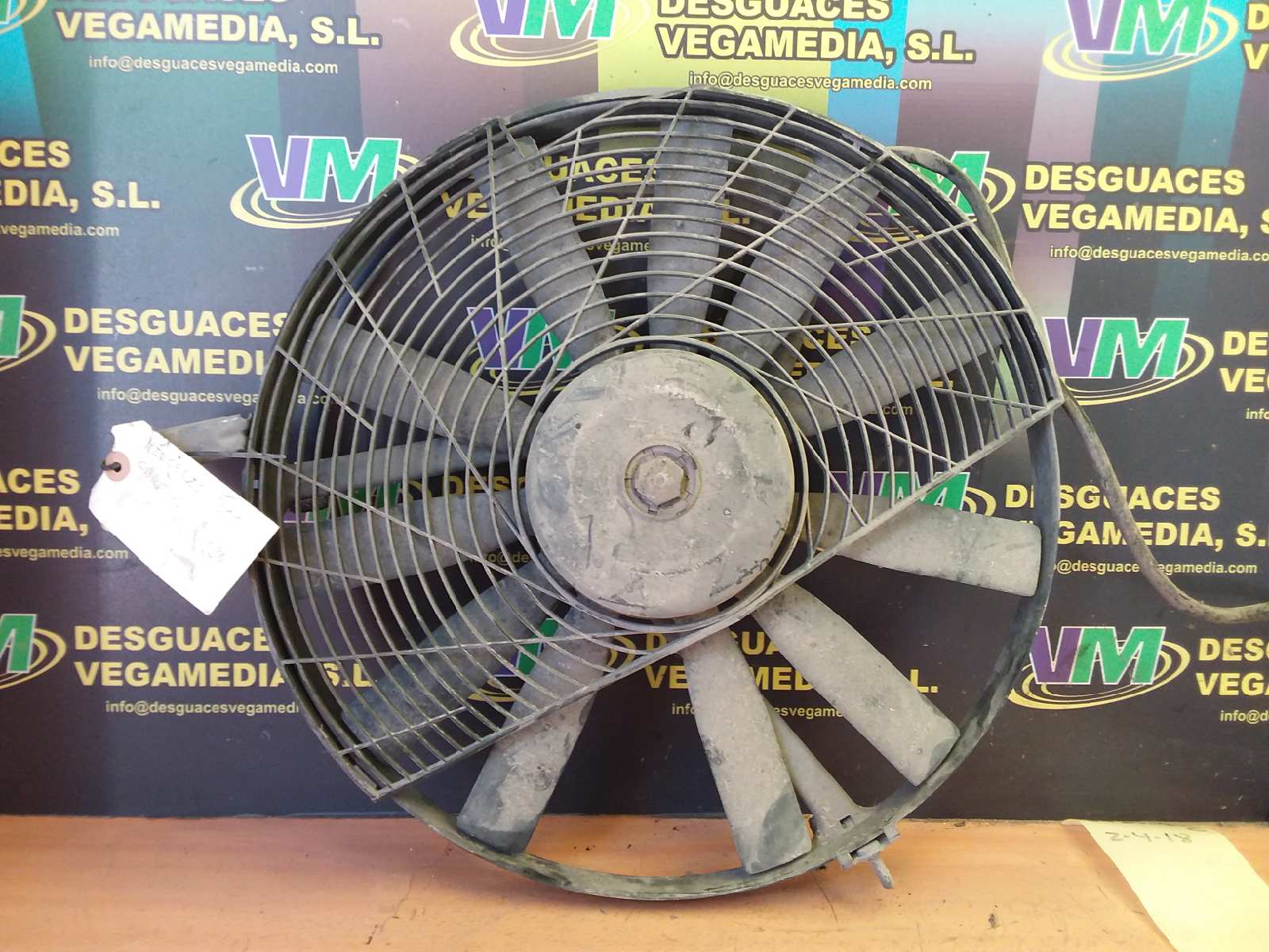 Electroventilador radiador aire acondicionado