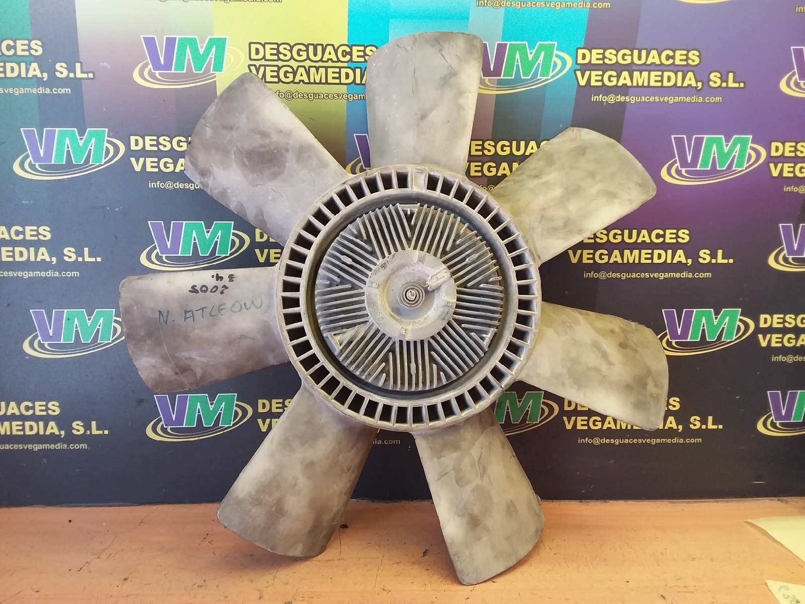 Ventilador viscoso motor