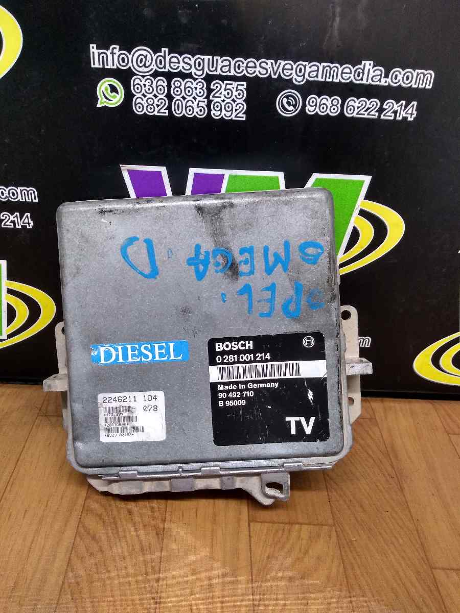 Centralita motor uce