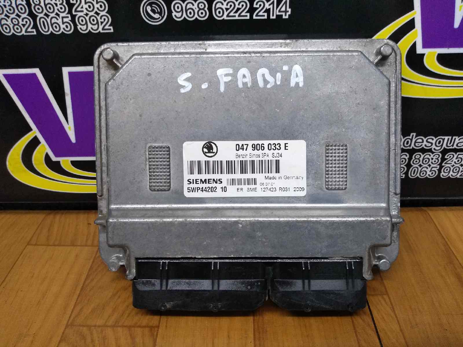 Centralita motor uce