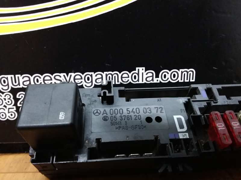Caja reles / fusibles