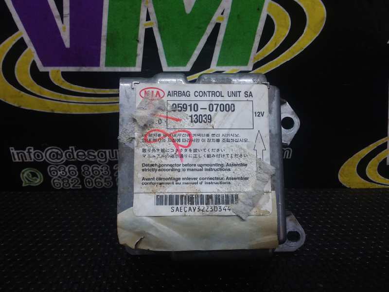 Centralita airbag