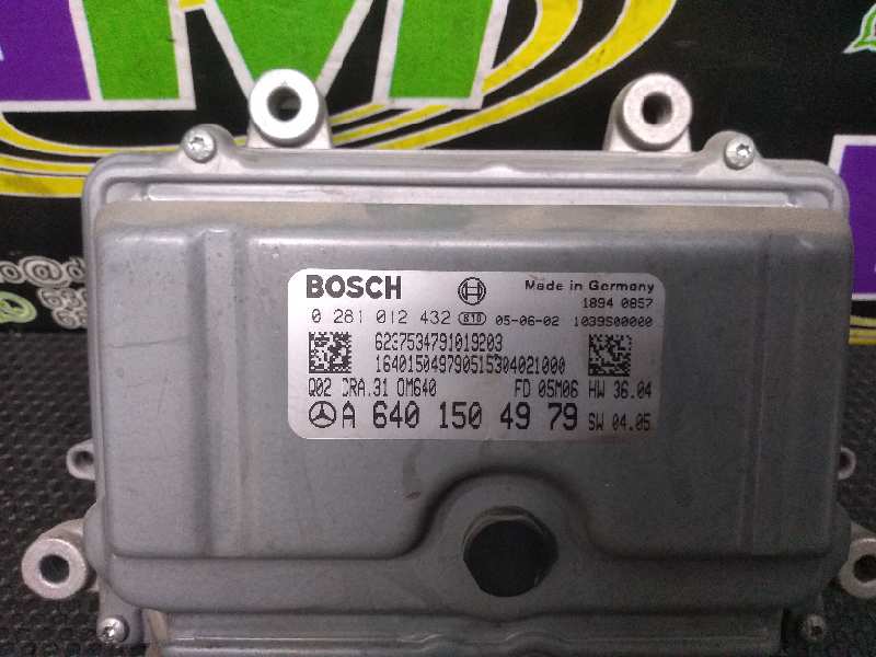 Centralita motor uce