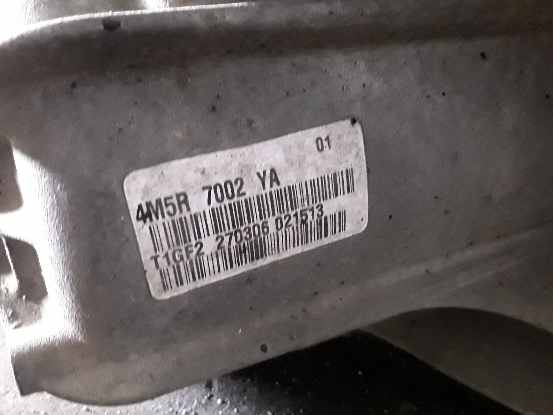 Caja cambios
