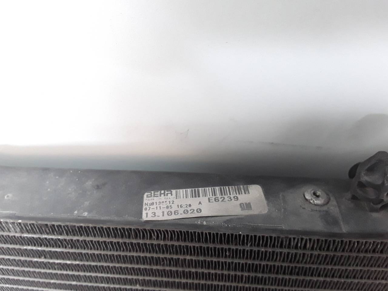 Condensador / radiador aire acondicionado