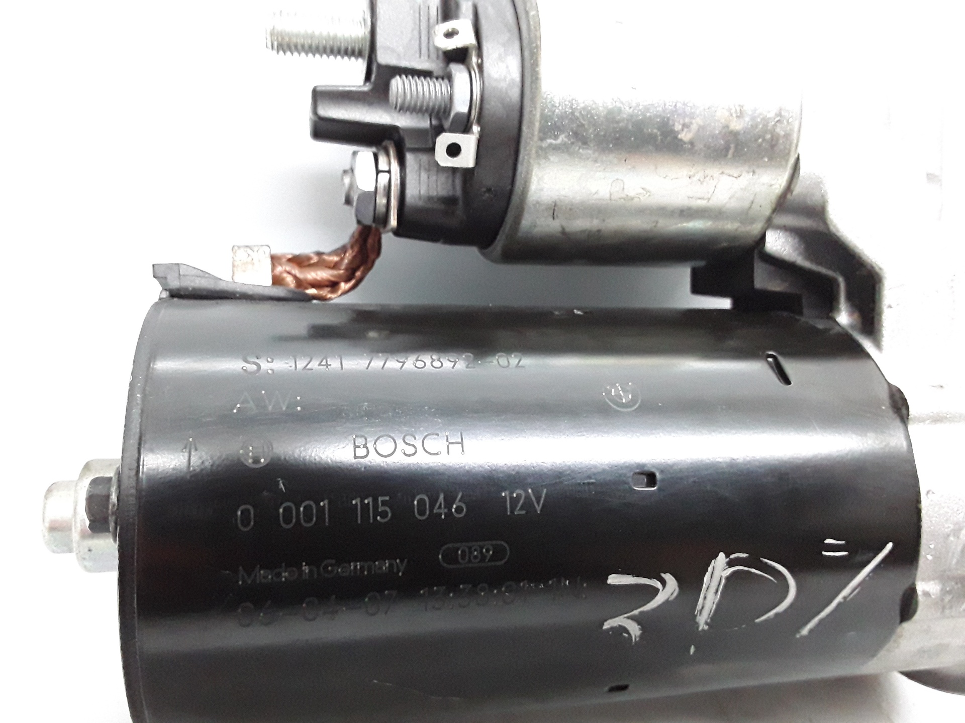 Motor de arranque, foto 1 de 5