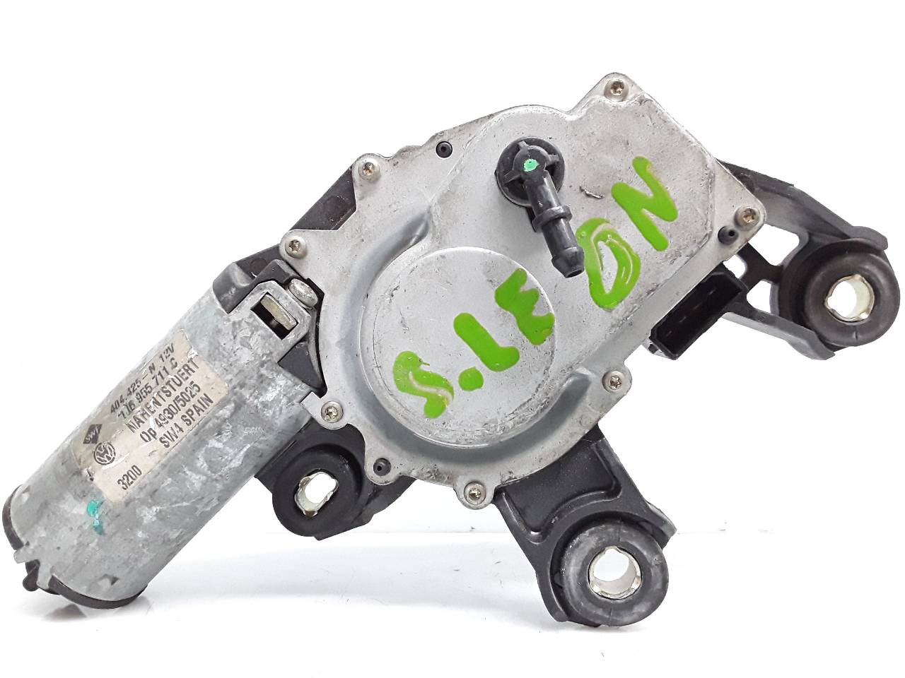 Motor limpia trasero