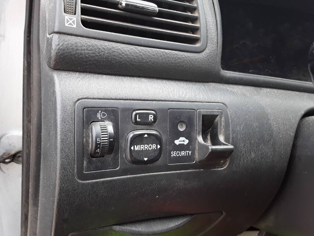 Mando retrovisor