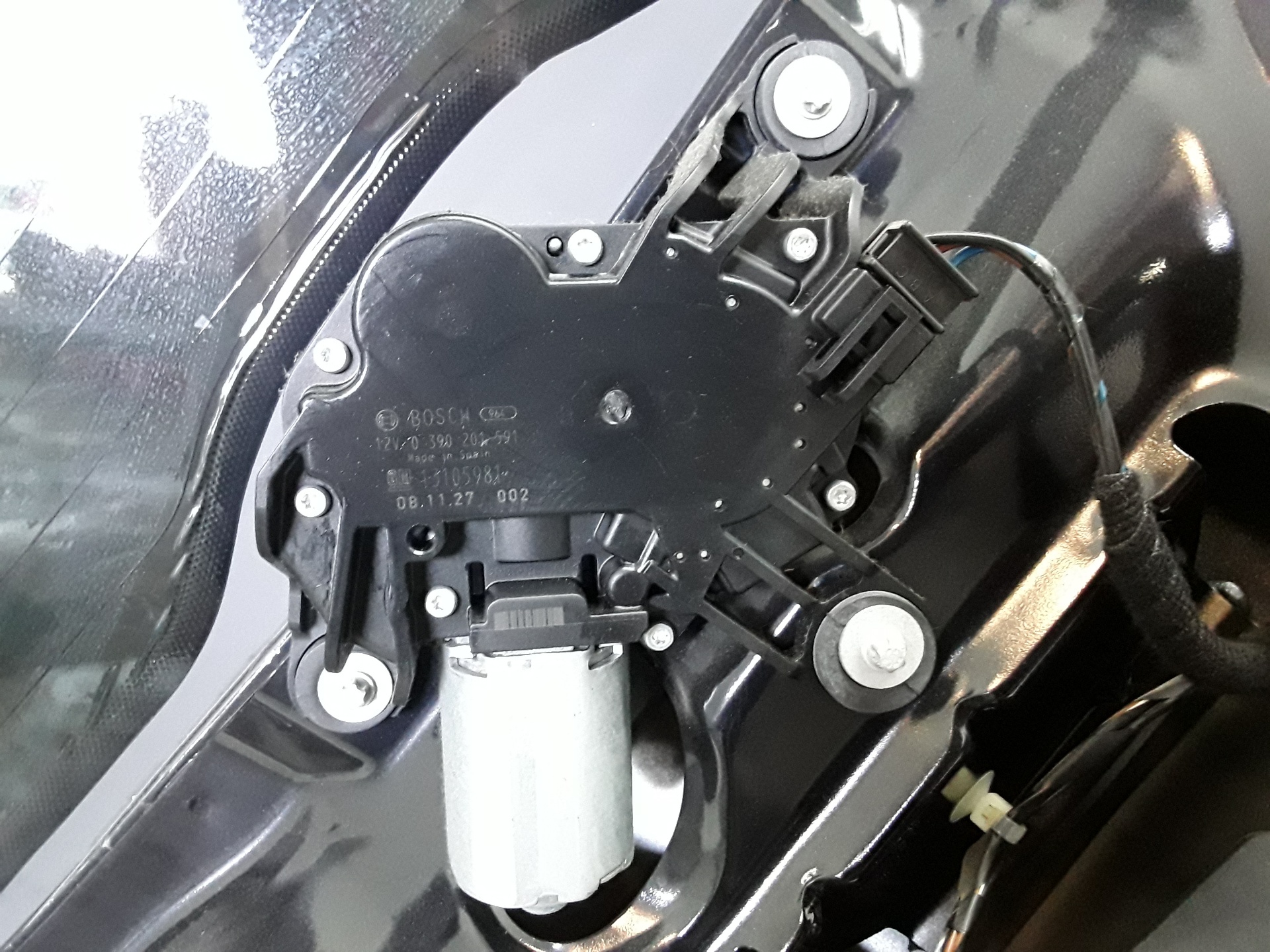 Motor limpia trasero, foto 1 de 2
