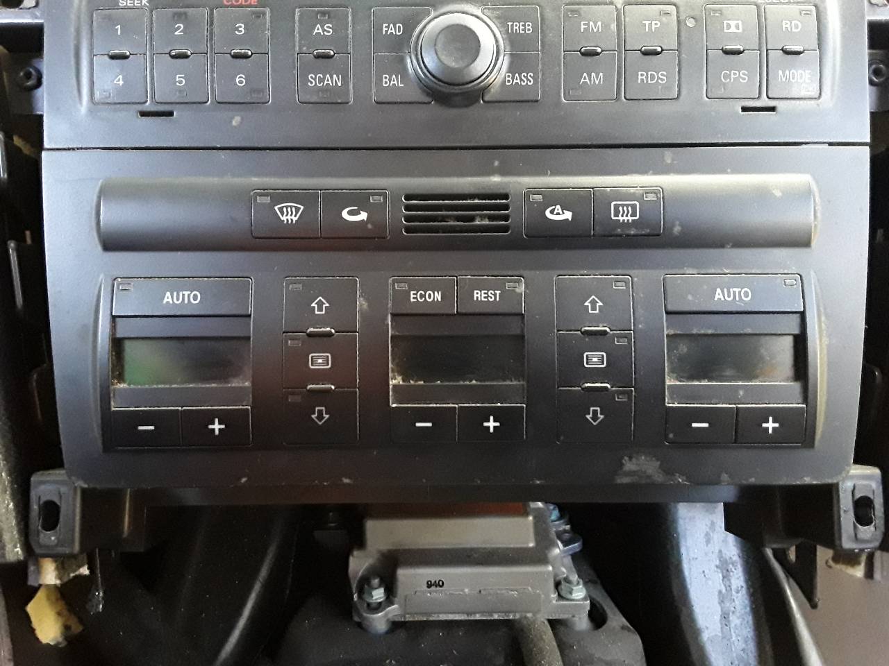Mando calefaccion / aire acondicionado