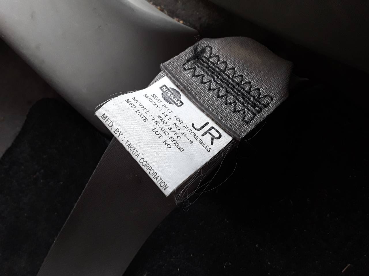Cinturon seguridad delantero derecho, foto 1 de 3