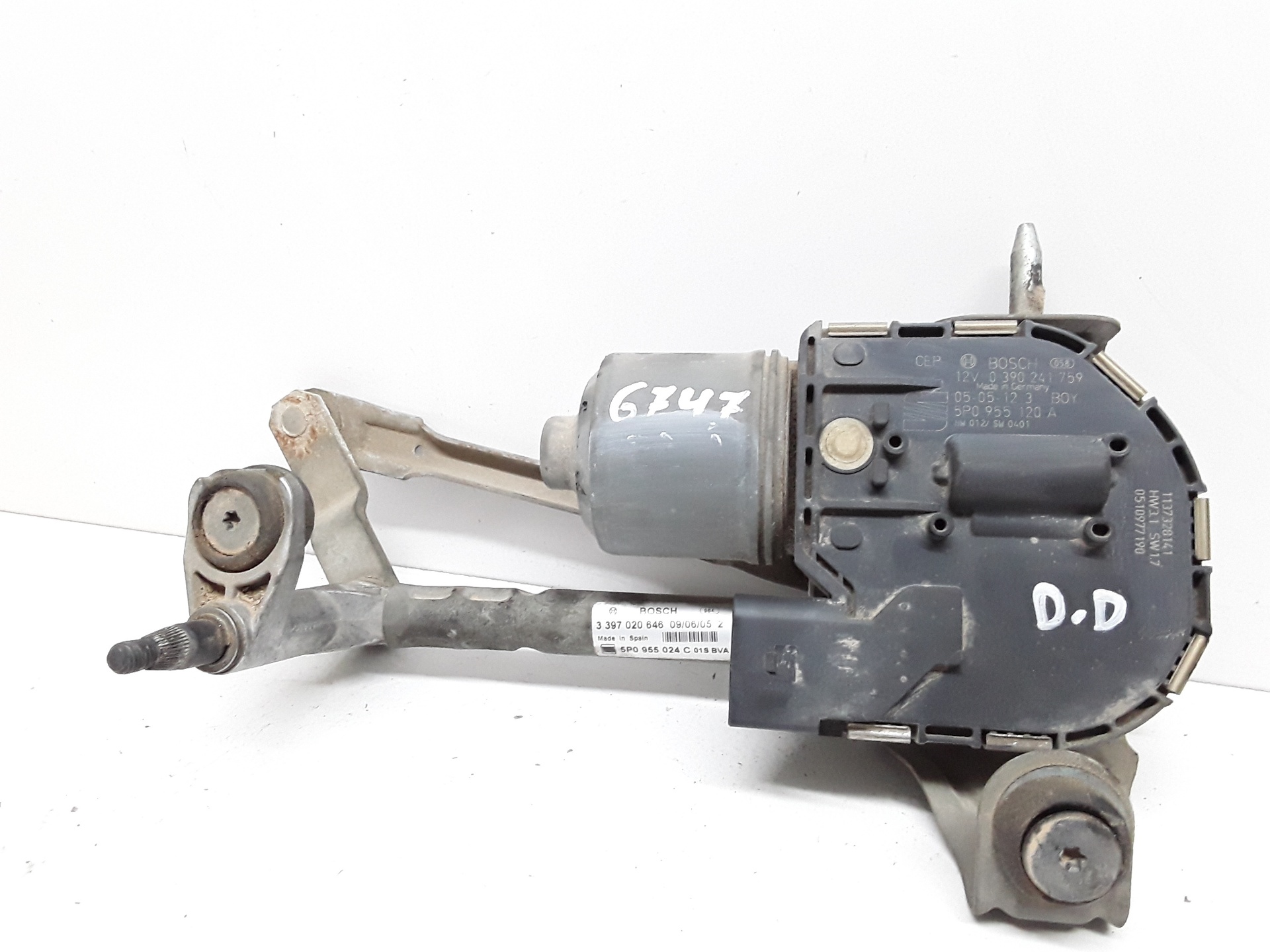 Motor limpia delantero, foto 1 de 3
