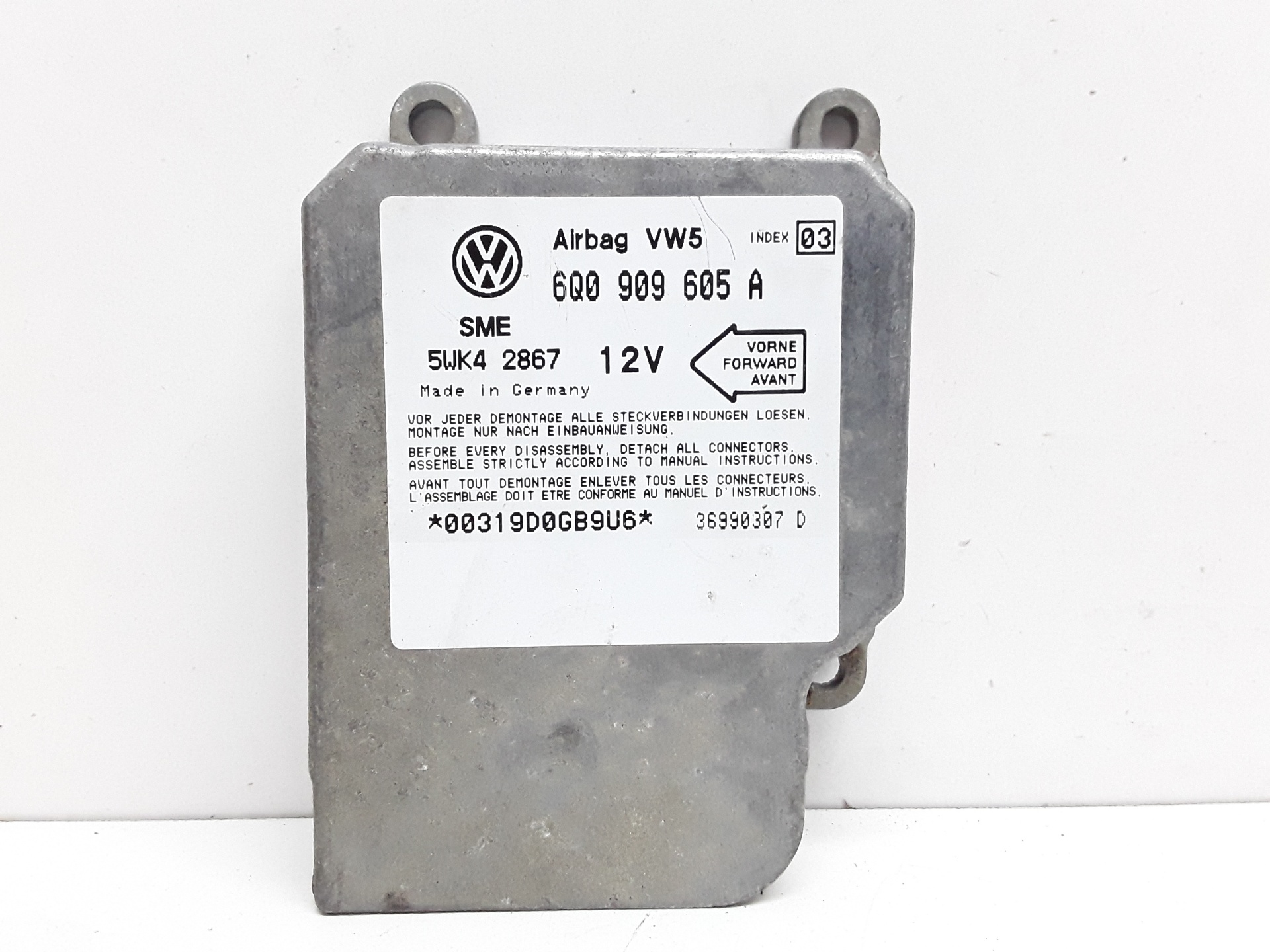 Centralita airbag