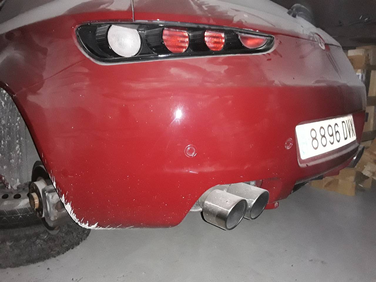 Paragolpes trasero, foto 1 de 4