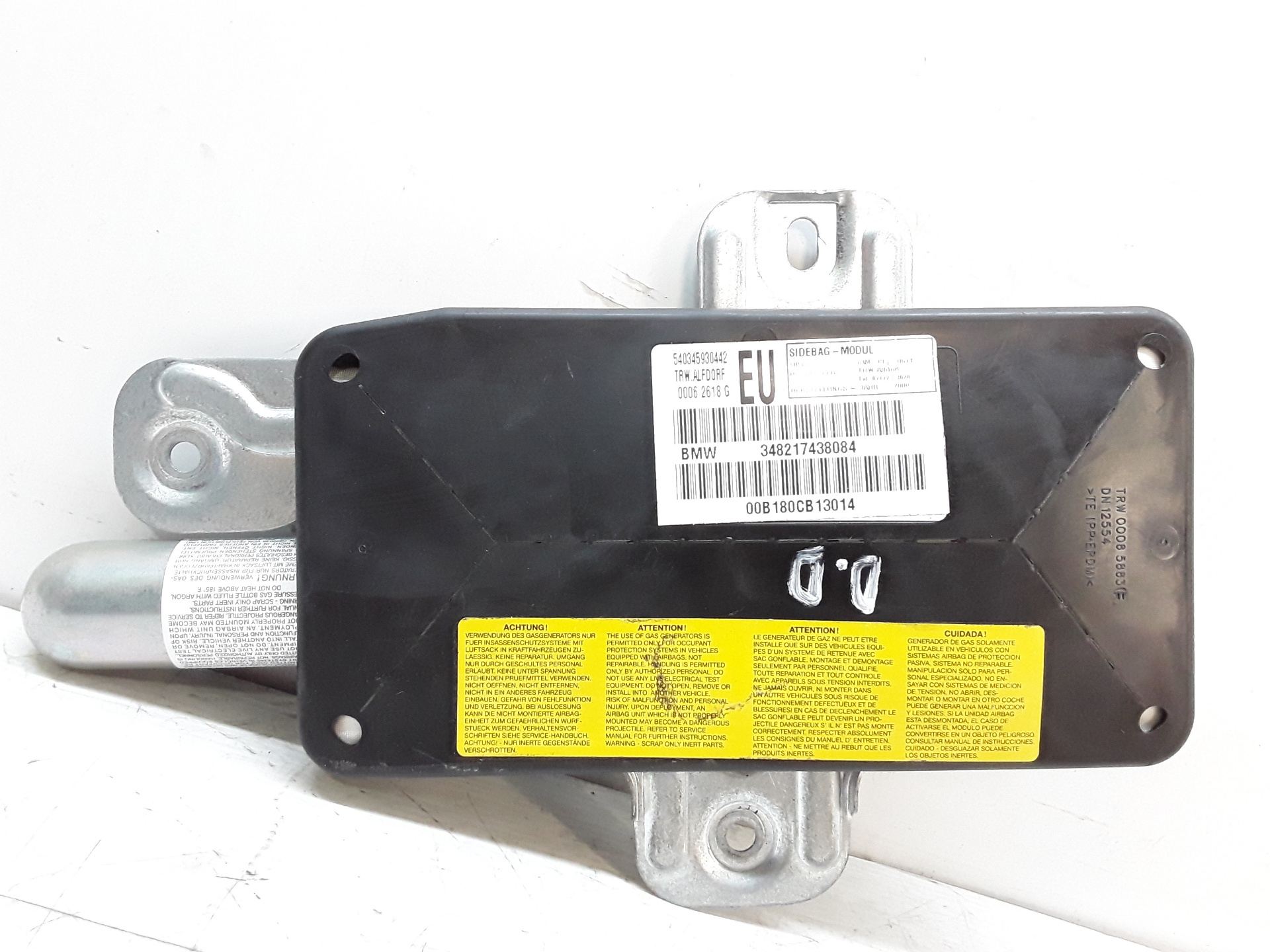 Airbag lateral delantero derecho