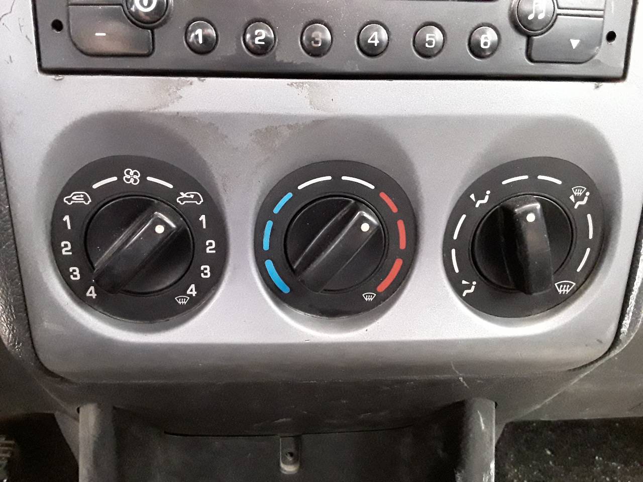 Mando calefaccion / aire acondicionado