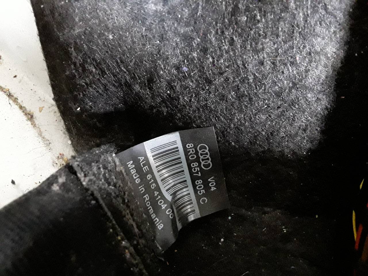 Cinturon seguridad trasero izquierdo, foto 1 de 2