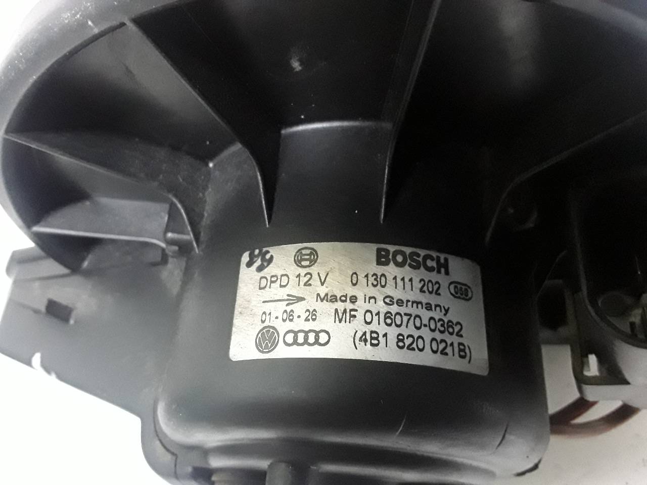 Ventilador calefaccion