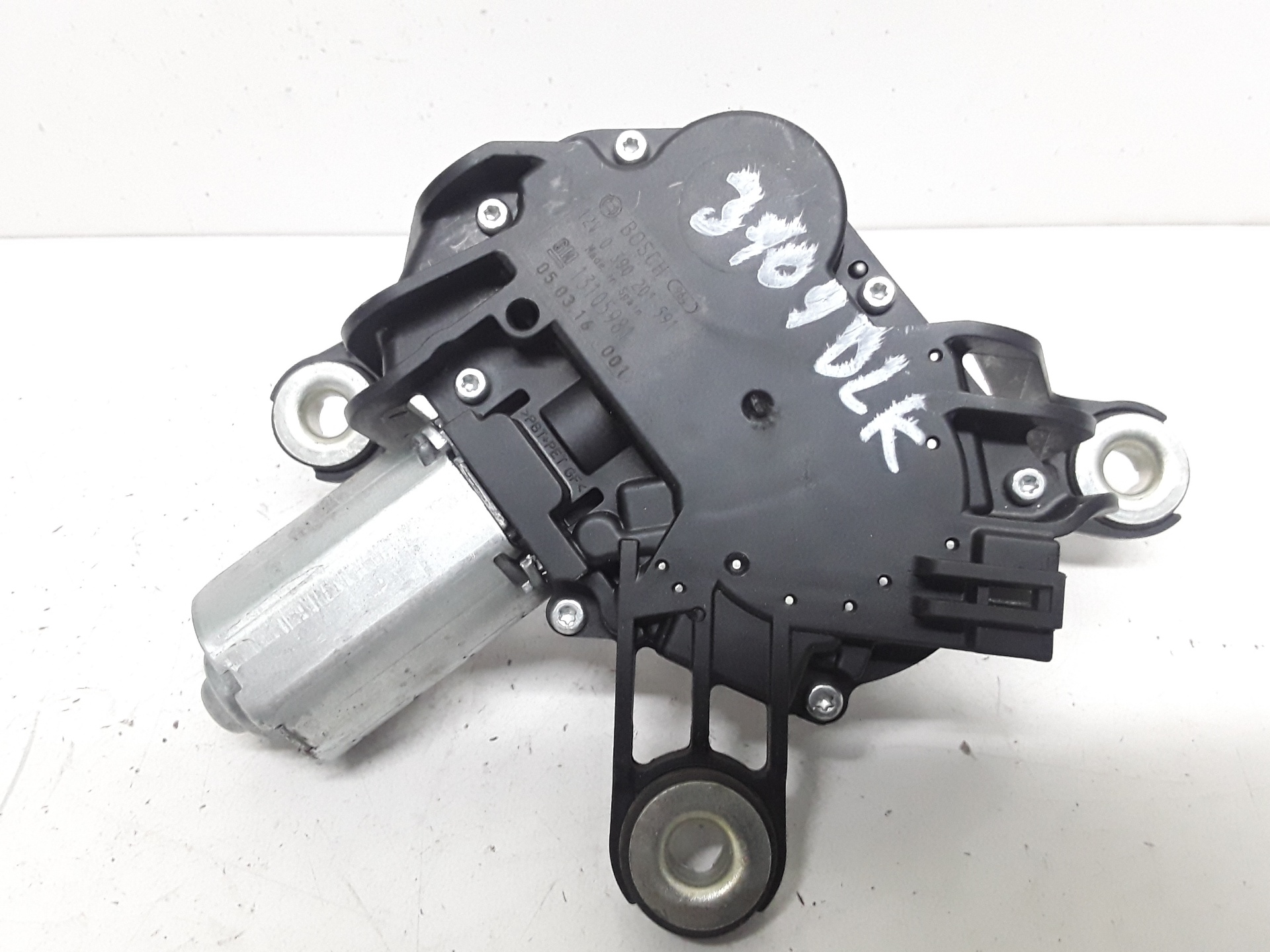 Motor limpia trasero