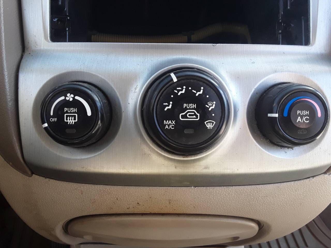 Mando calefaccion / aire acondicionado