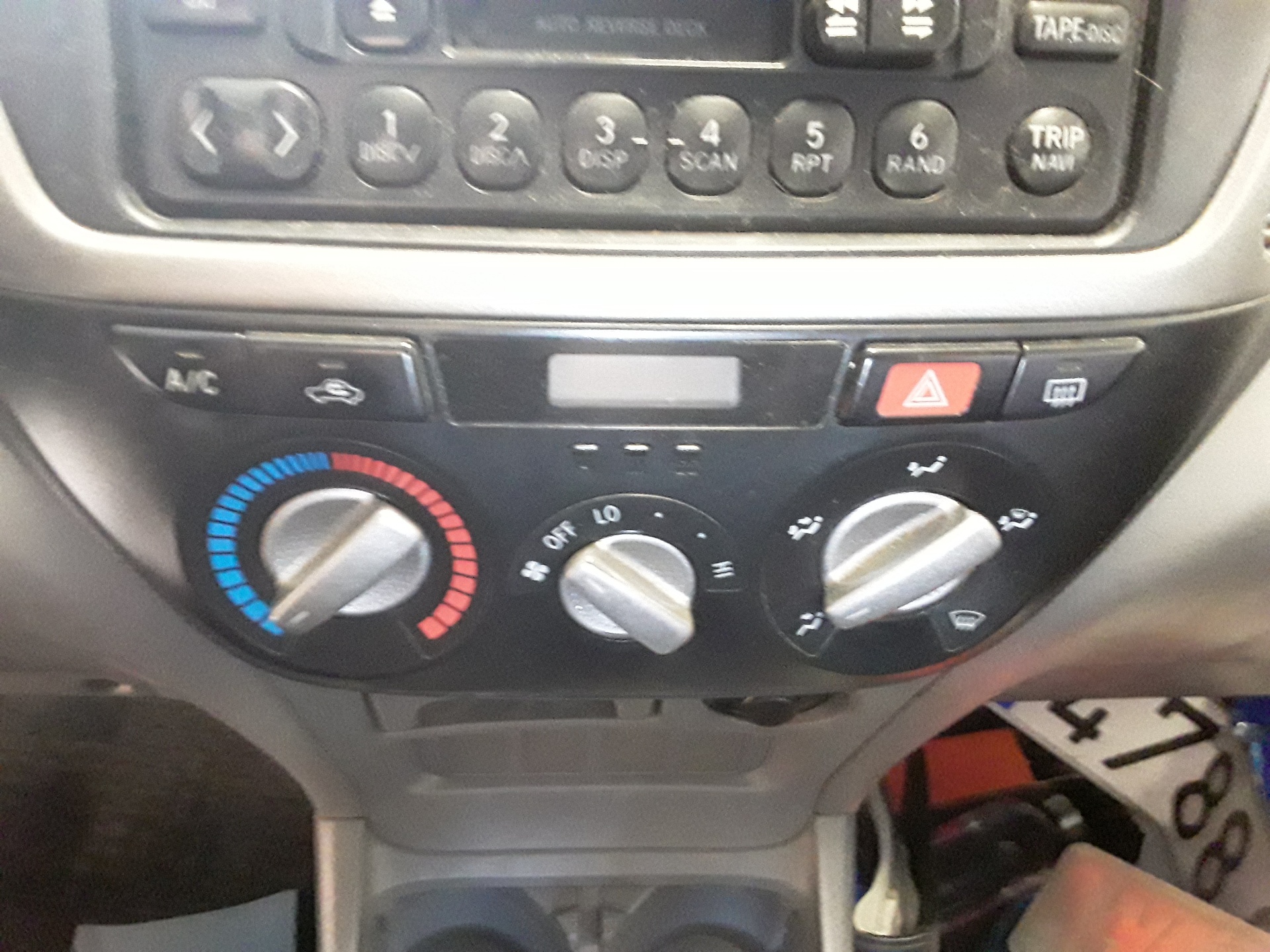 Mando calefaccion / aire acondicionado
