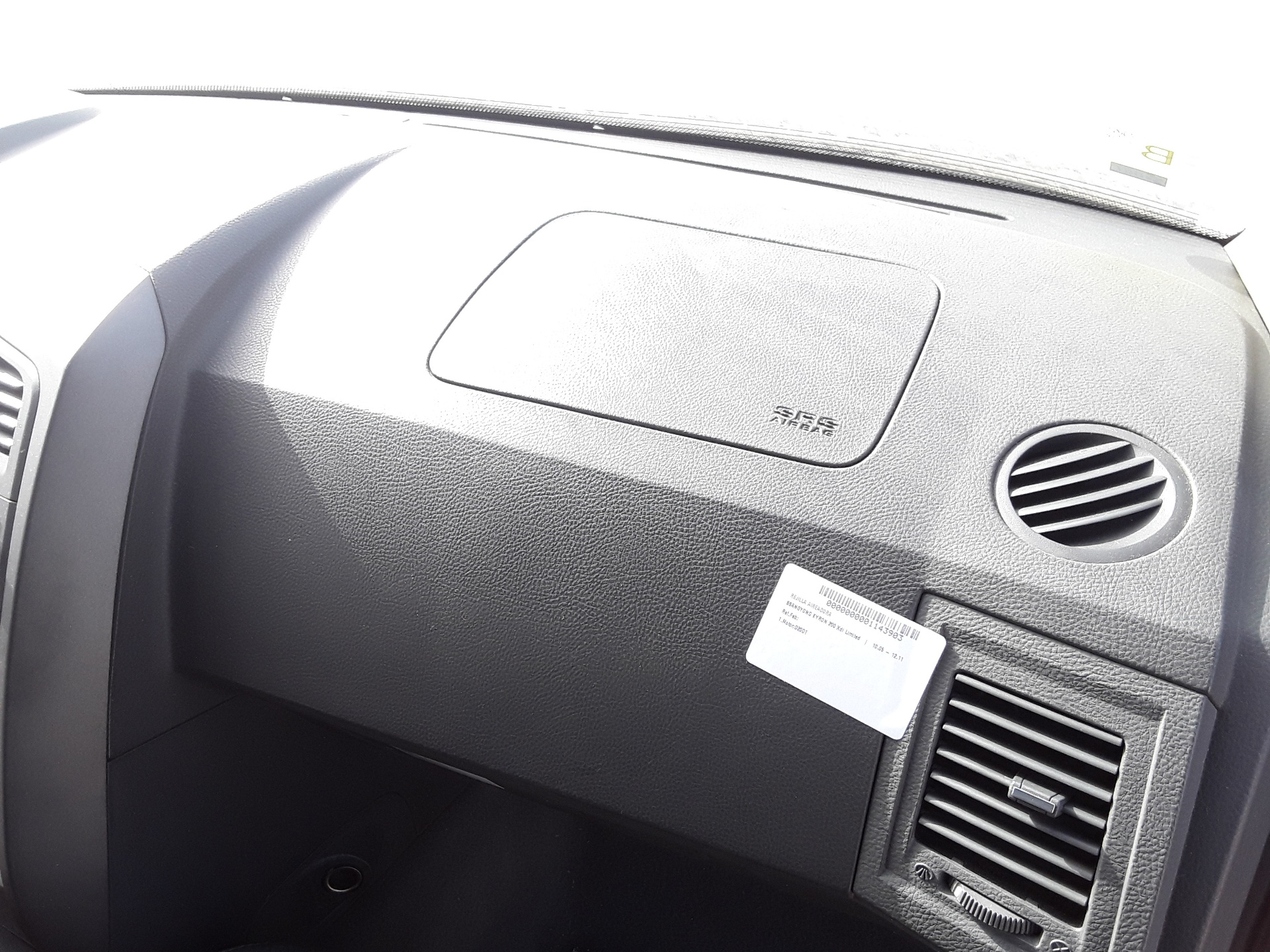 Airbag delantero derecho, foto 1 de 1
