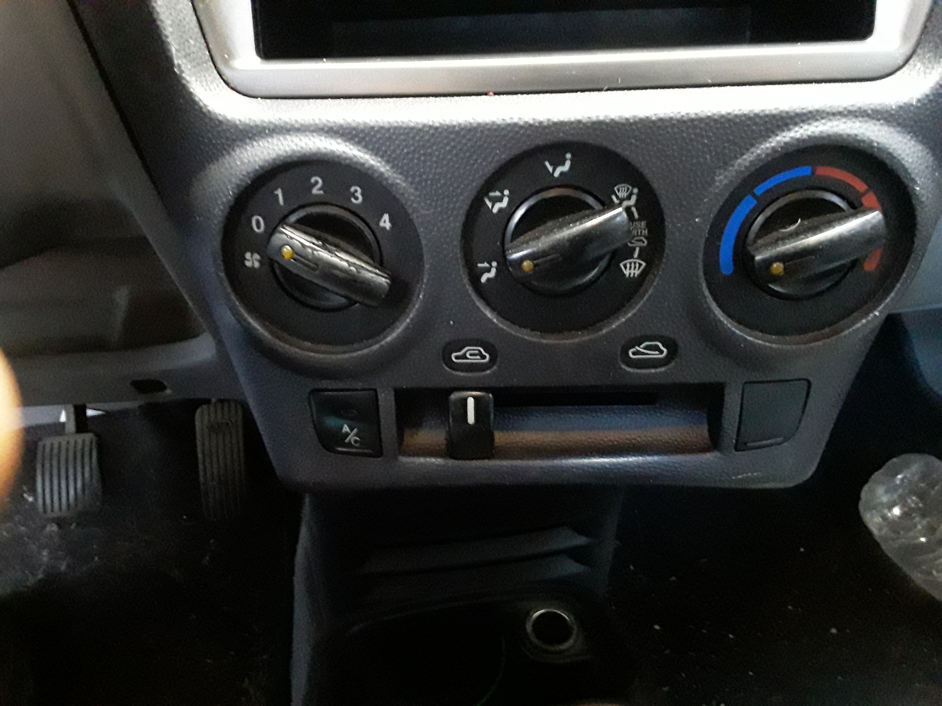 Mando calefaccion / aire acondicionado
