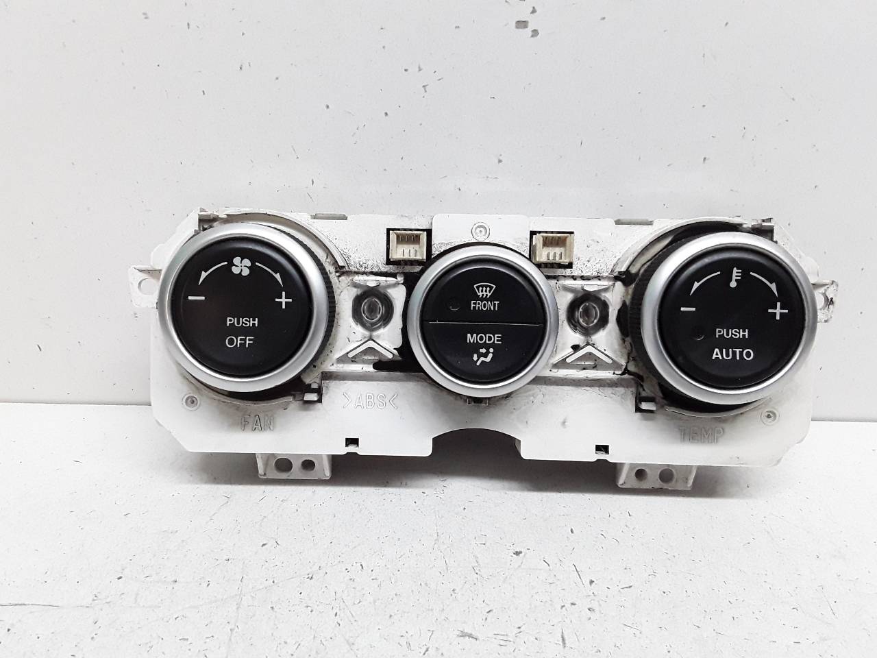 Climate control panel