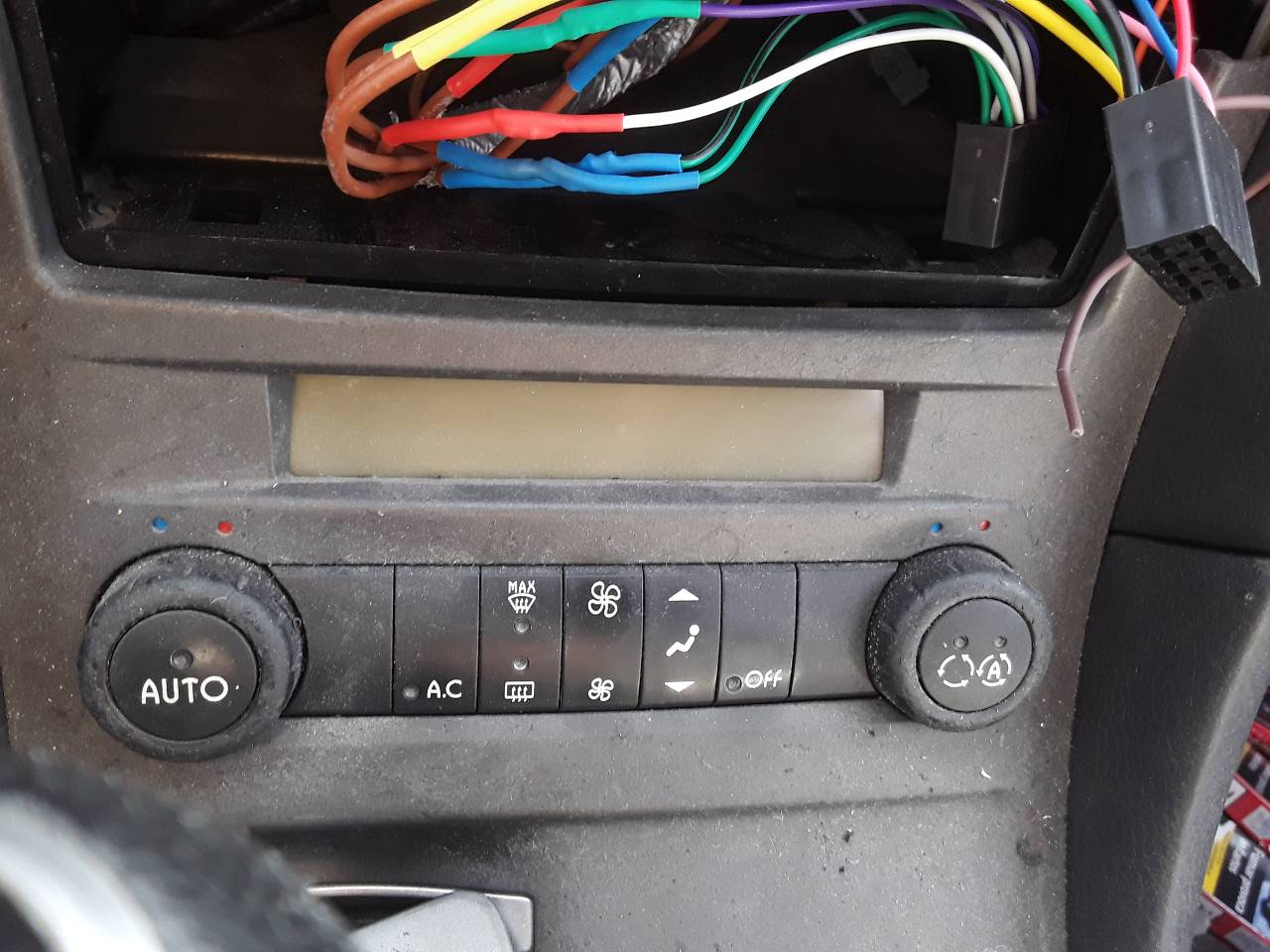 Mando calefaccion / aire acondicionado