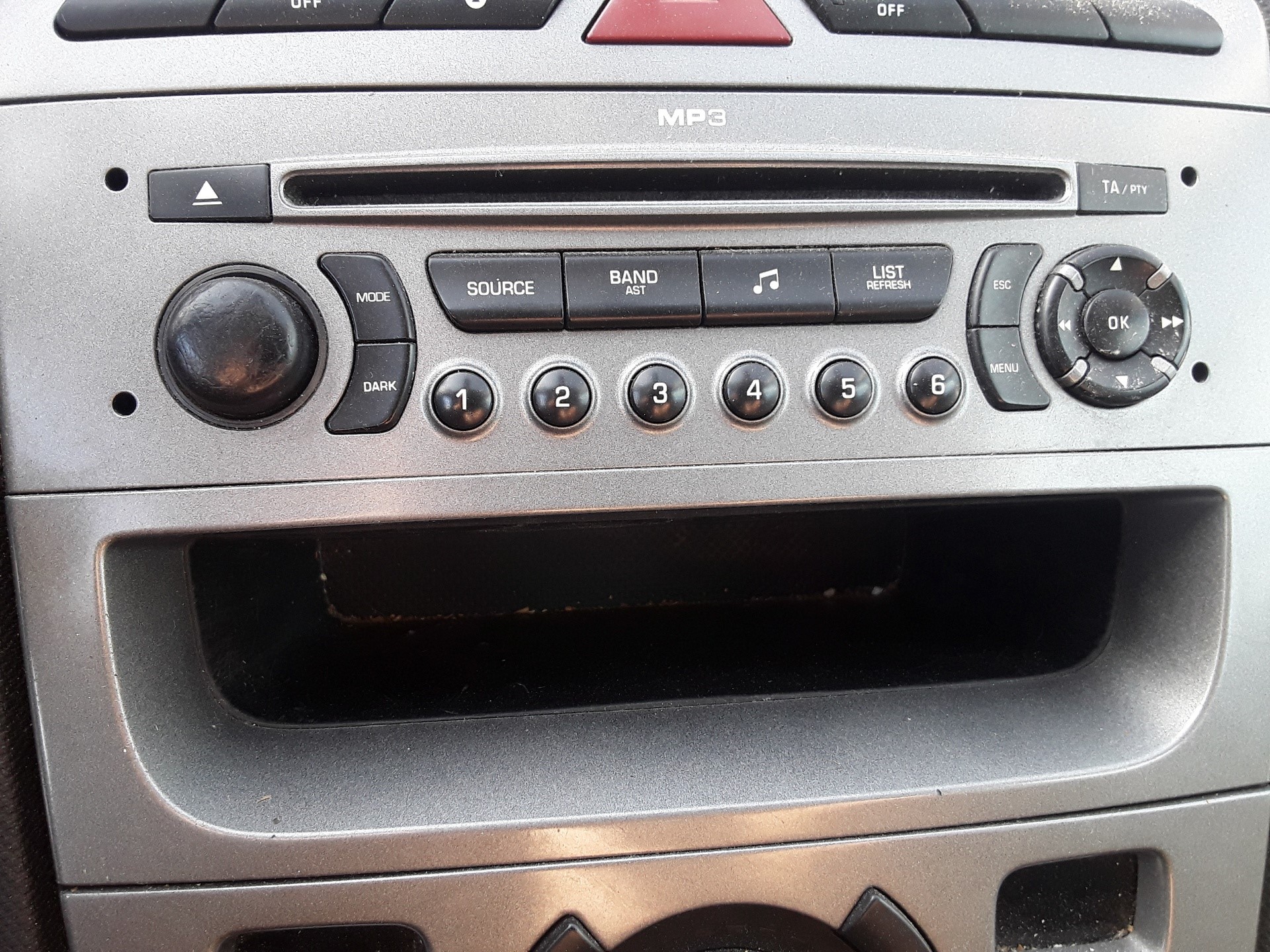 Sistema audio / radio cd