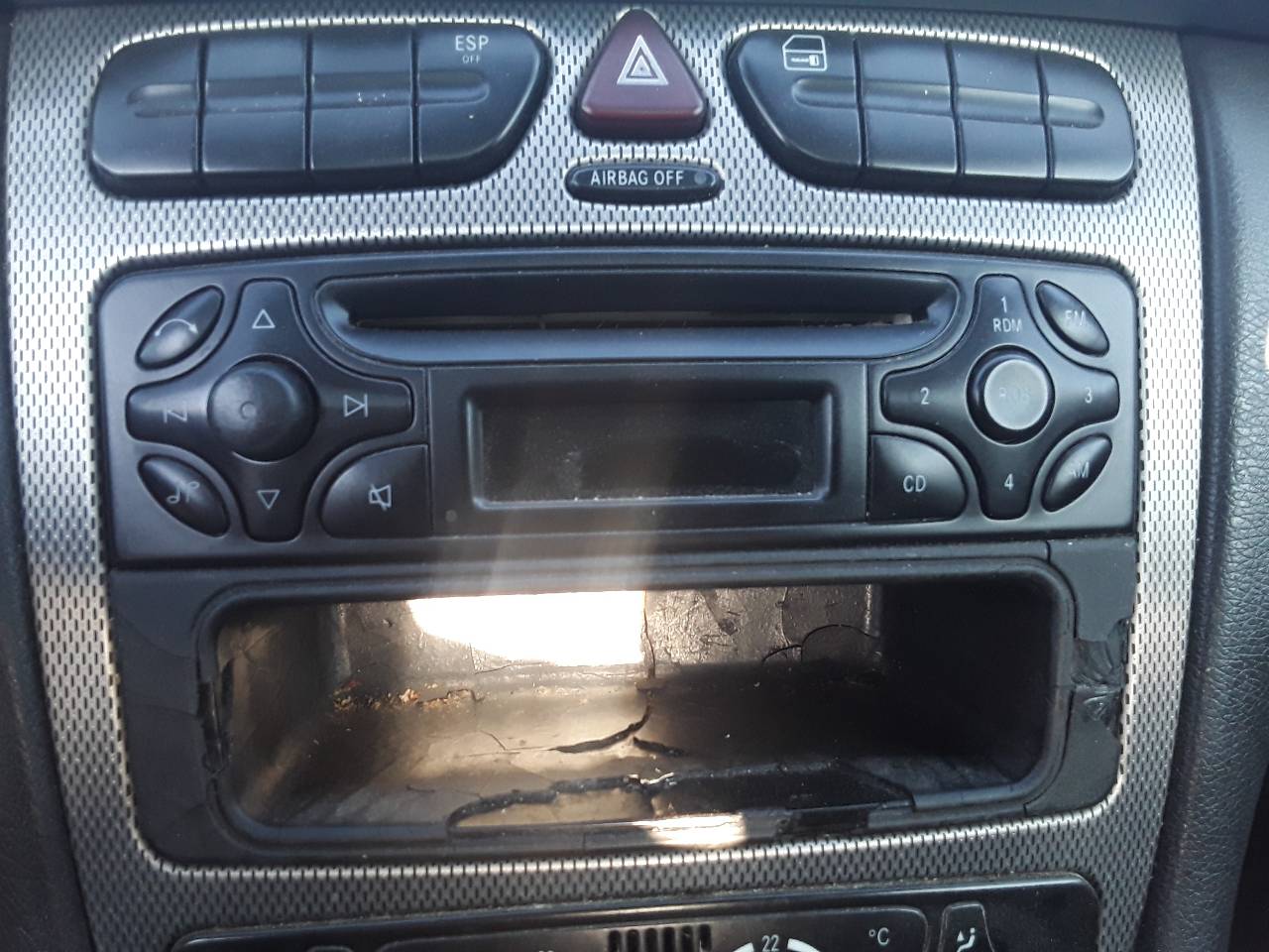 Sistema audio / radio cd