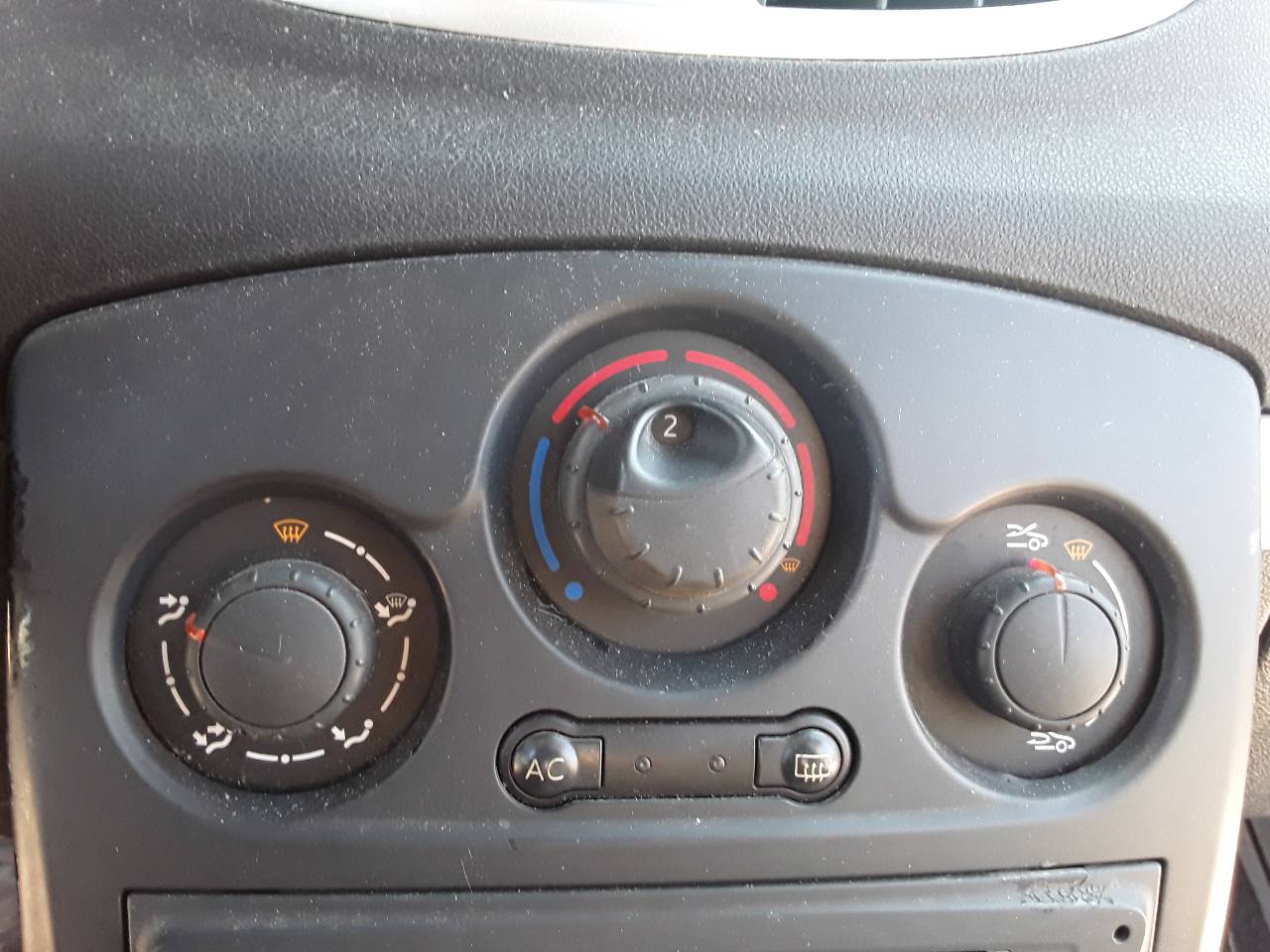 Mando calefaccion / aire acondicionado