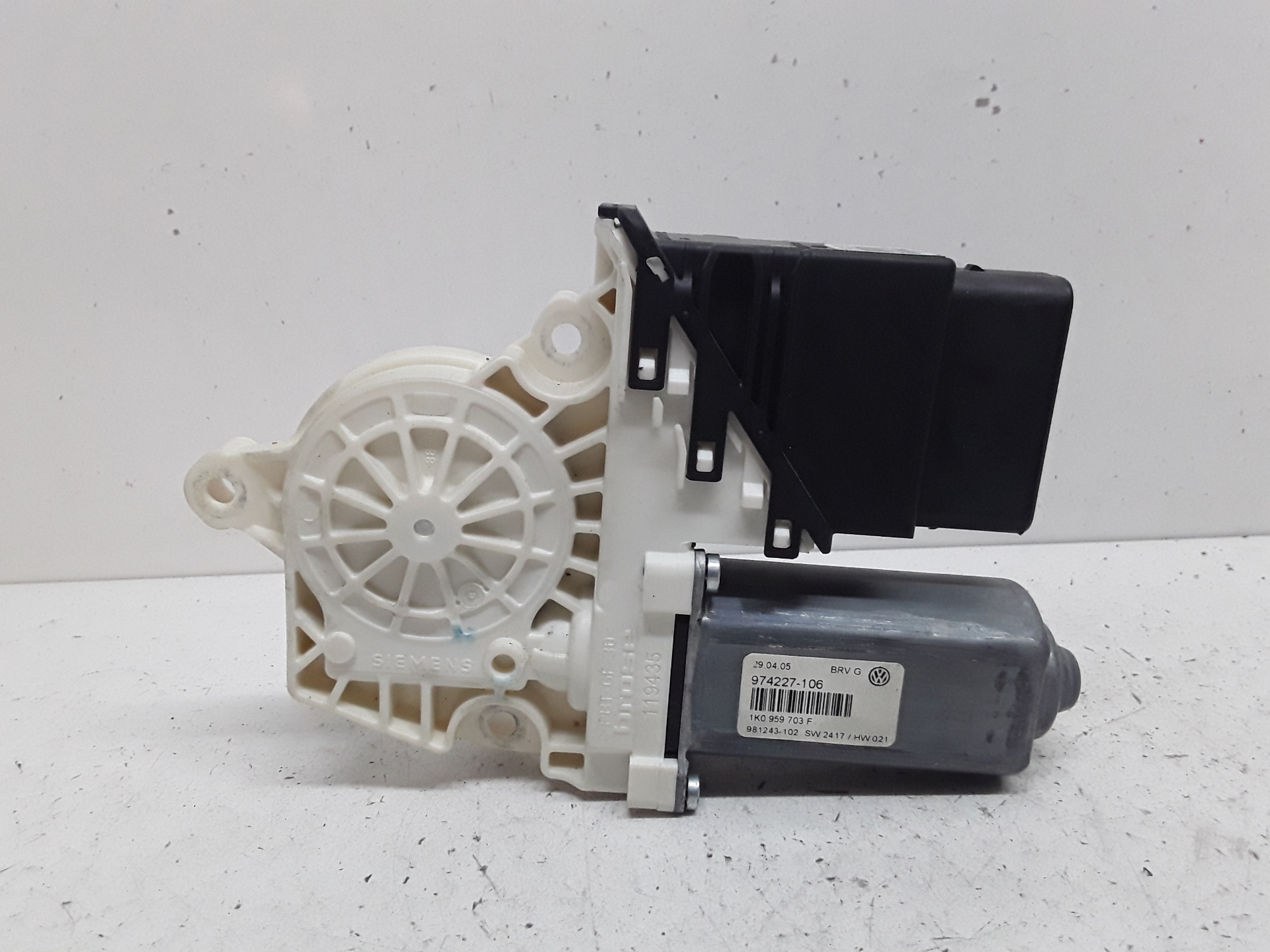 Motor elevalunas trasero izquierdo