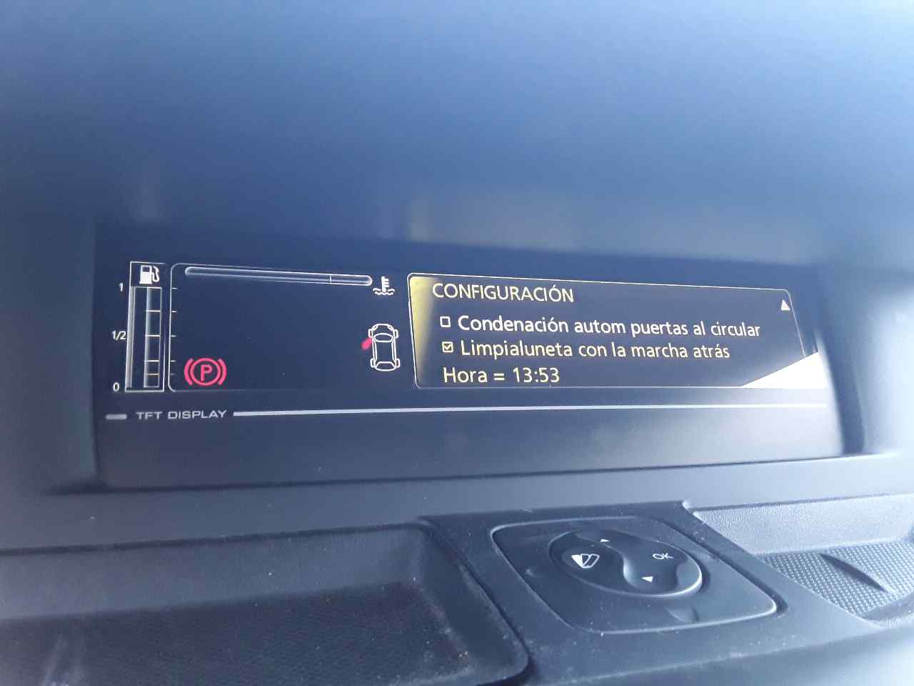 Pantalla multifuncion