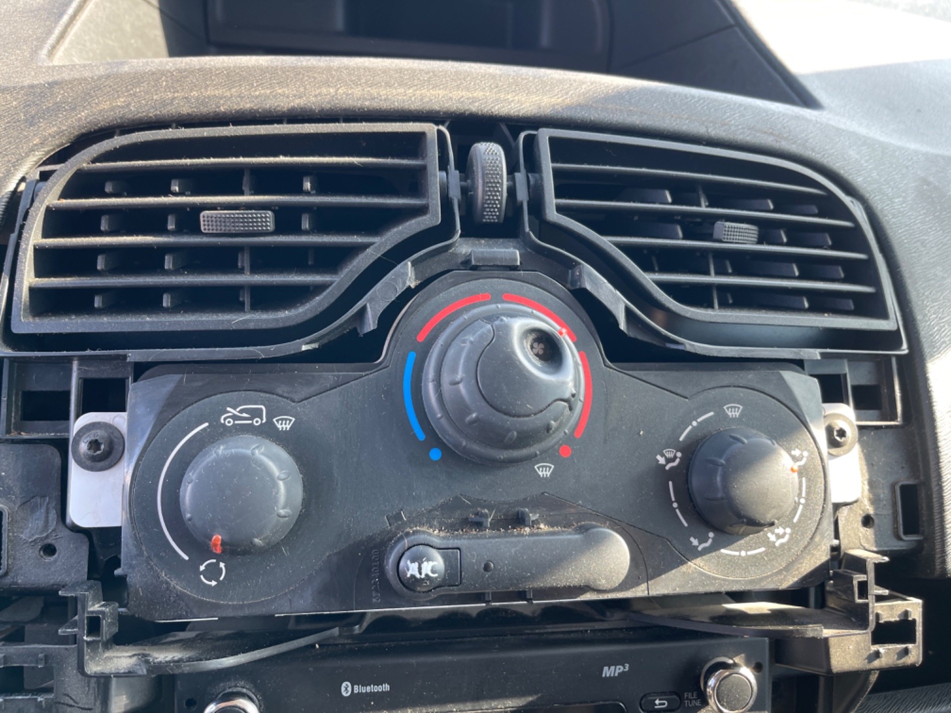 Mando calefaccion / aire acondicionado