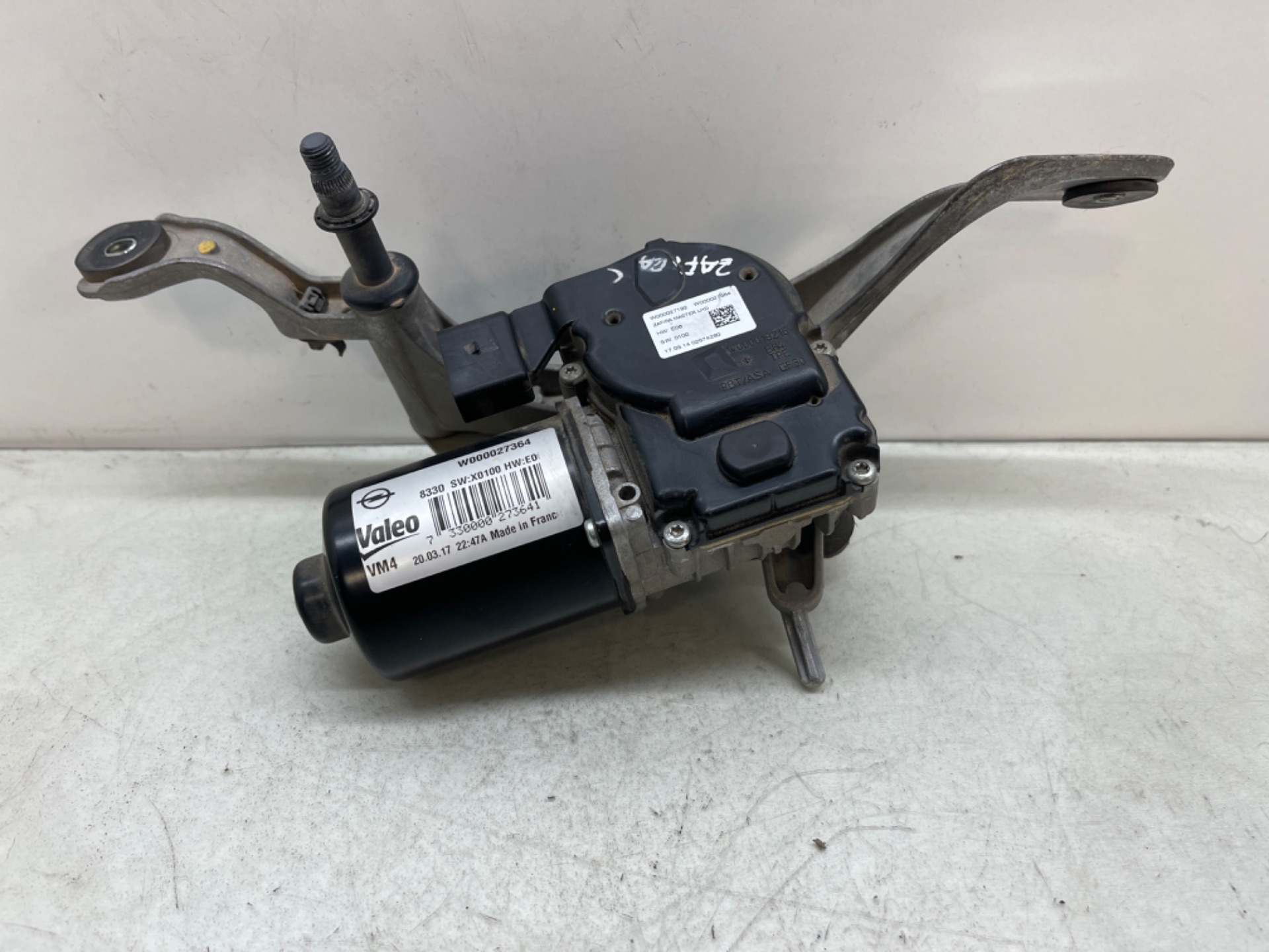 Motor limpia delantero, foto 1 de 6