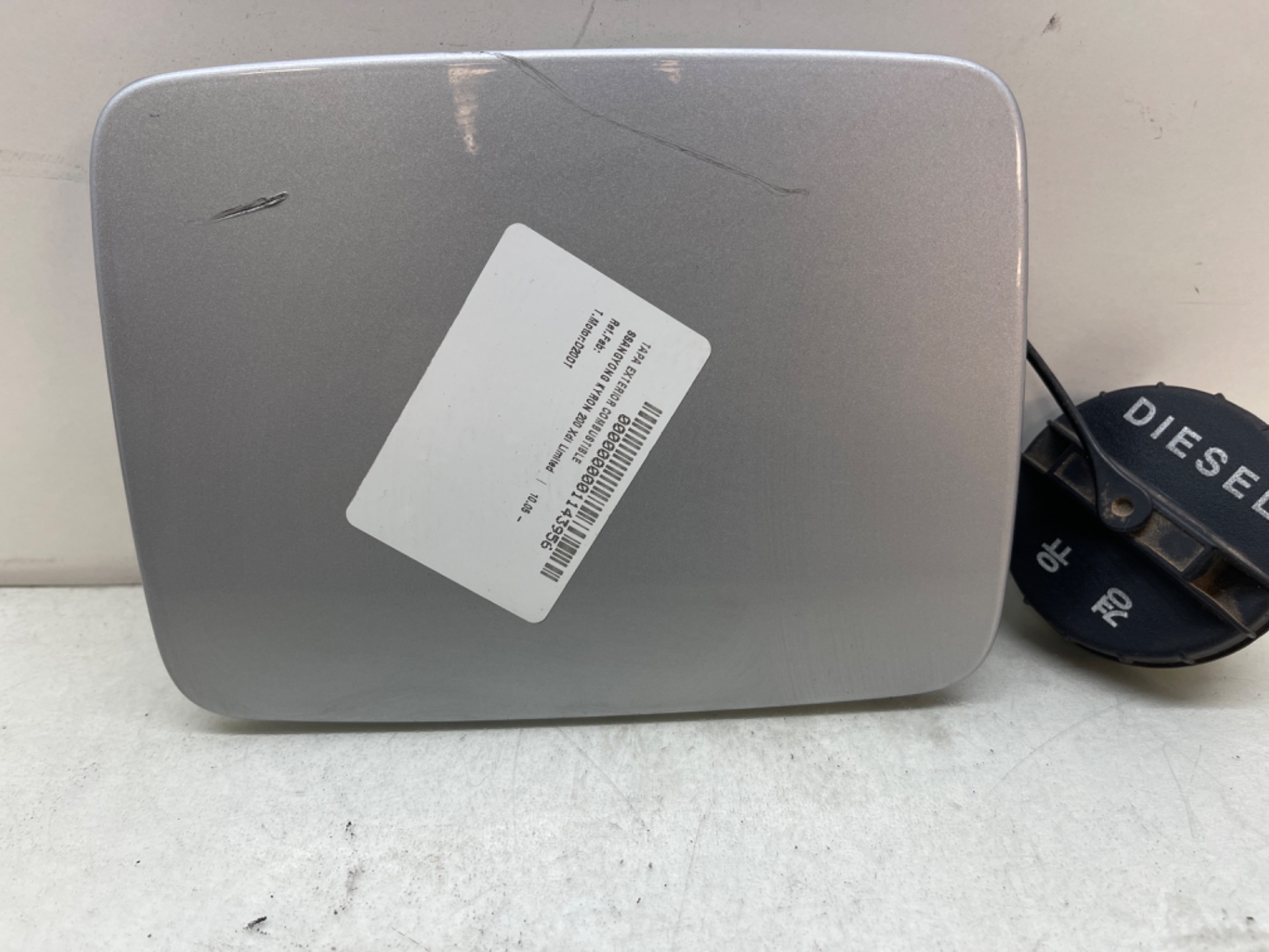 Tapa exterior combustible