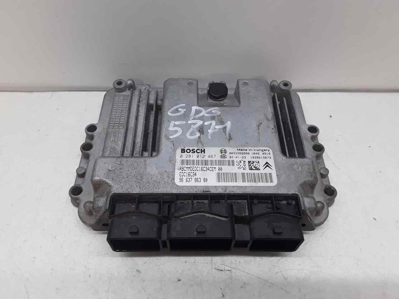 Centralita motor uce