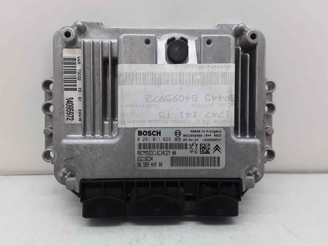Centralita motor uce