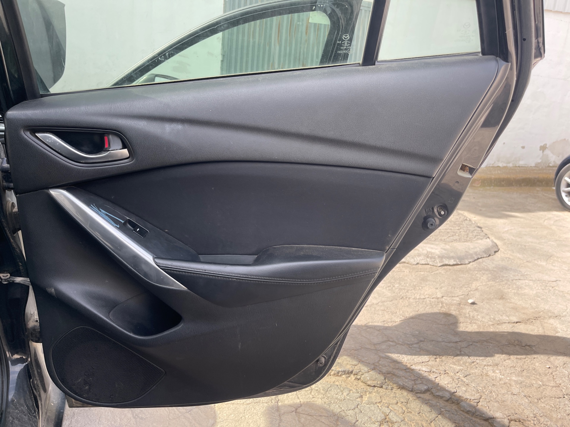 Guarnecido puerta trasera derecha
