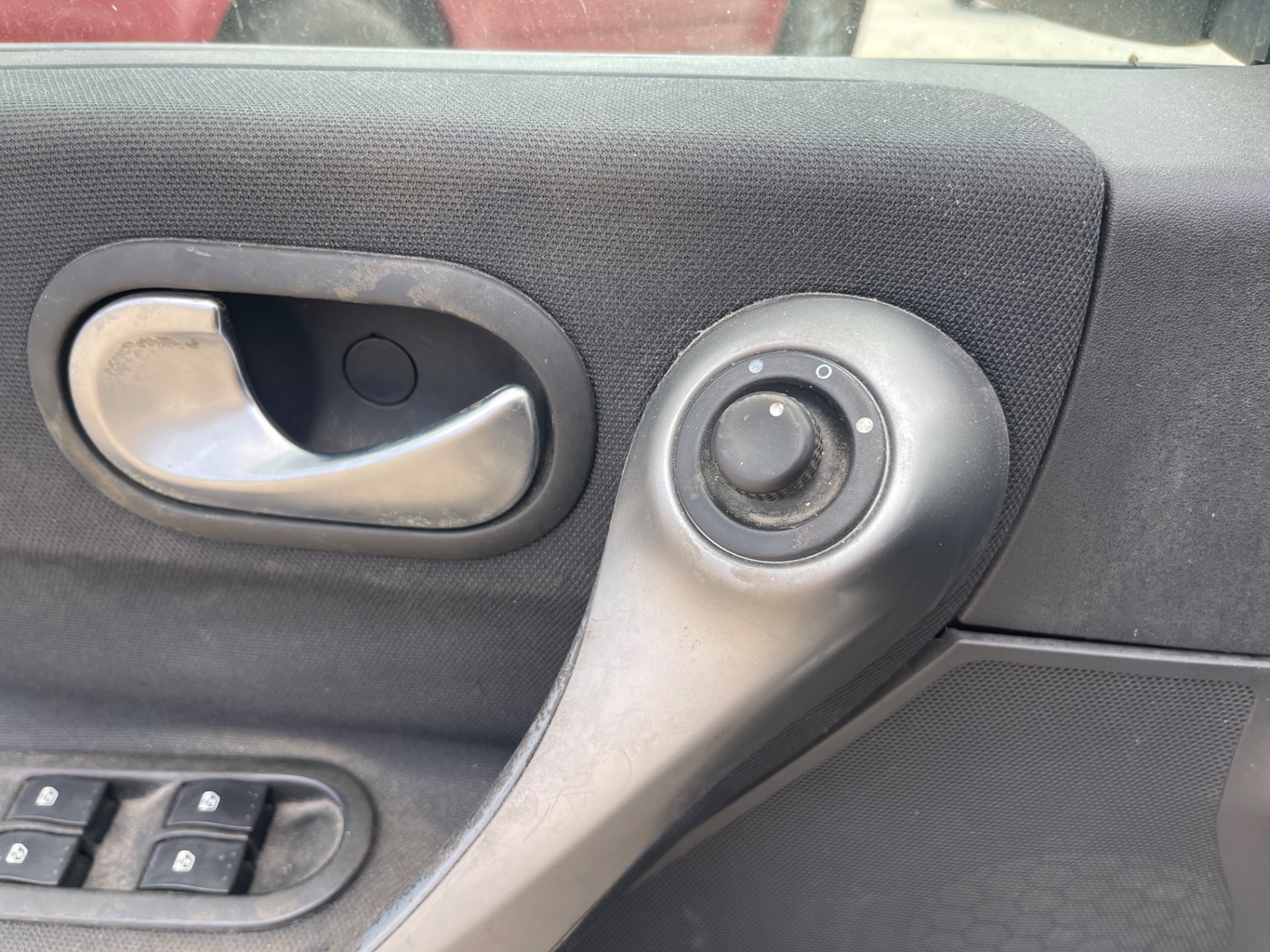 Mando retrovisor