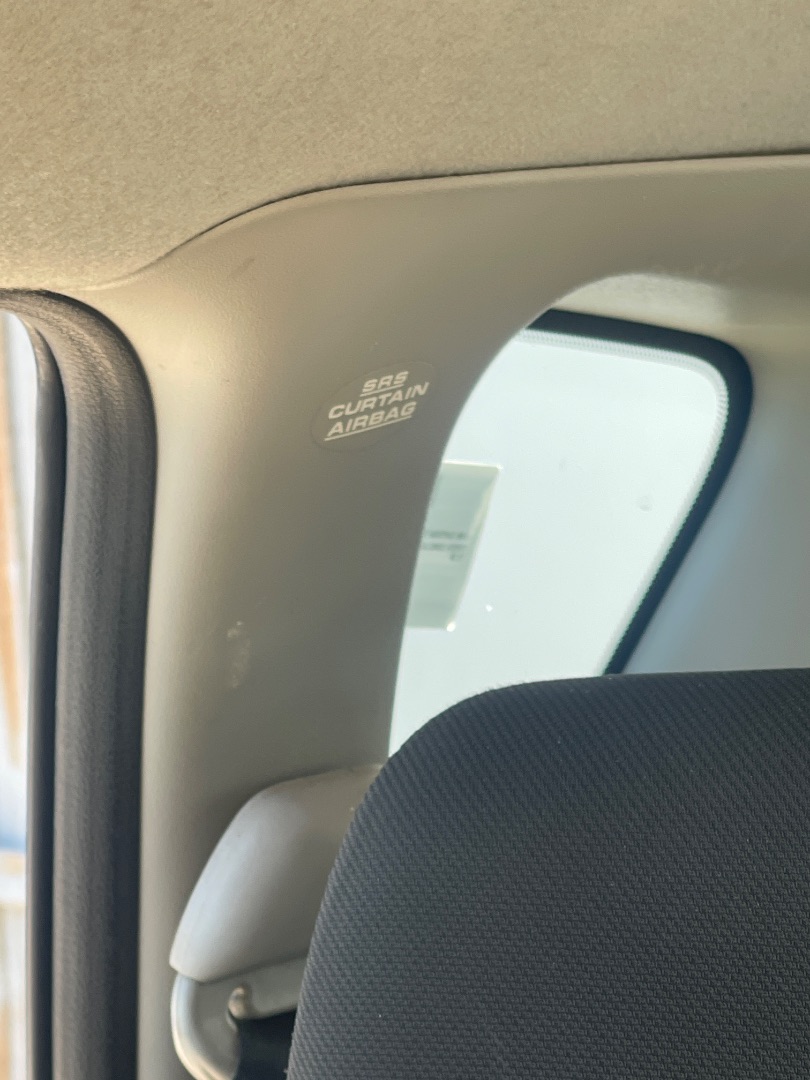 Airbag cortina trasero derecho