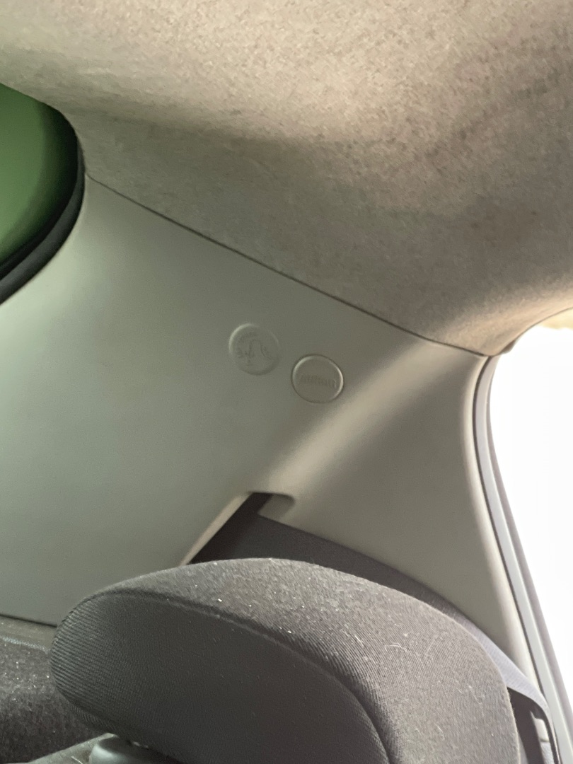 Airbag cortina trasero izquierdo